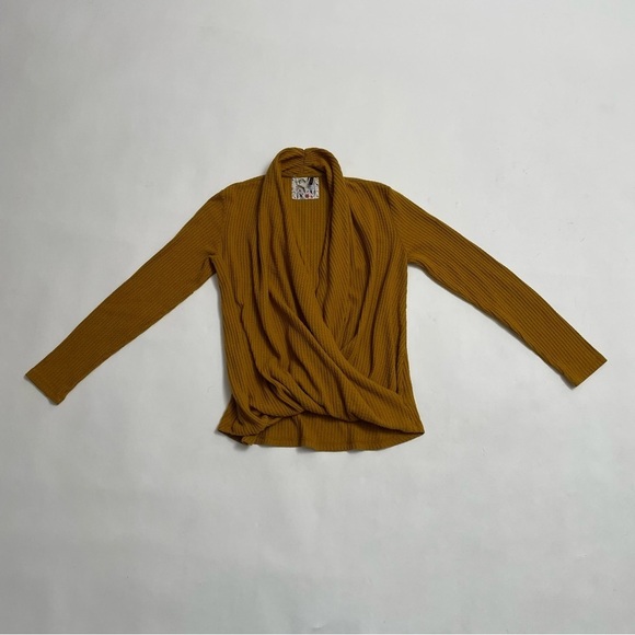 Anthropologie Tops - ANTHRO AKEMI + KIN waffle knit wrap long sleep top